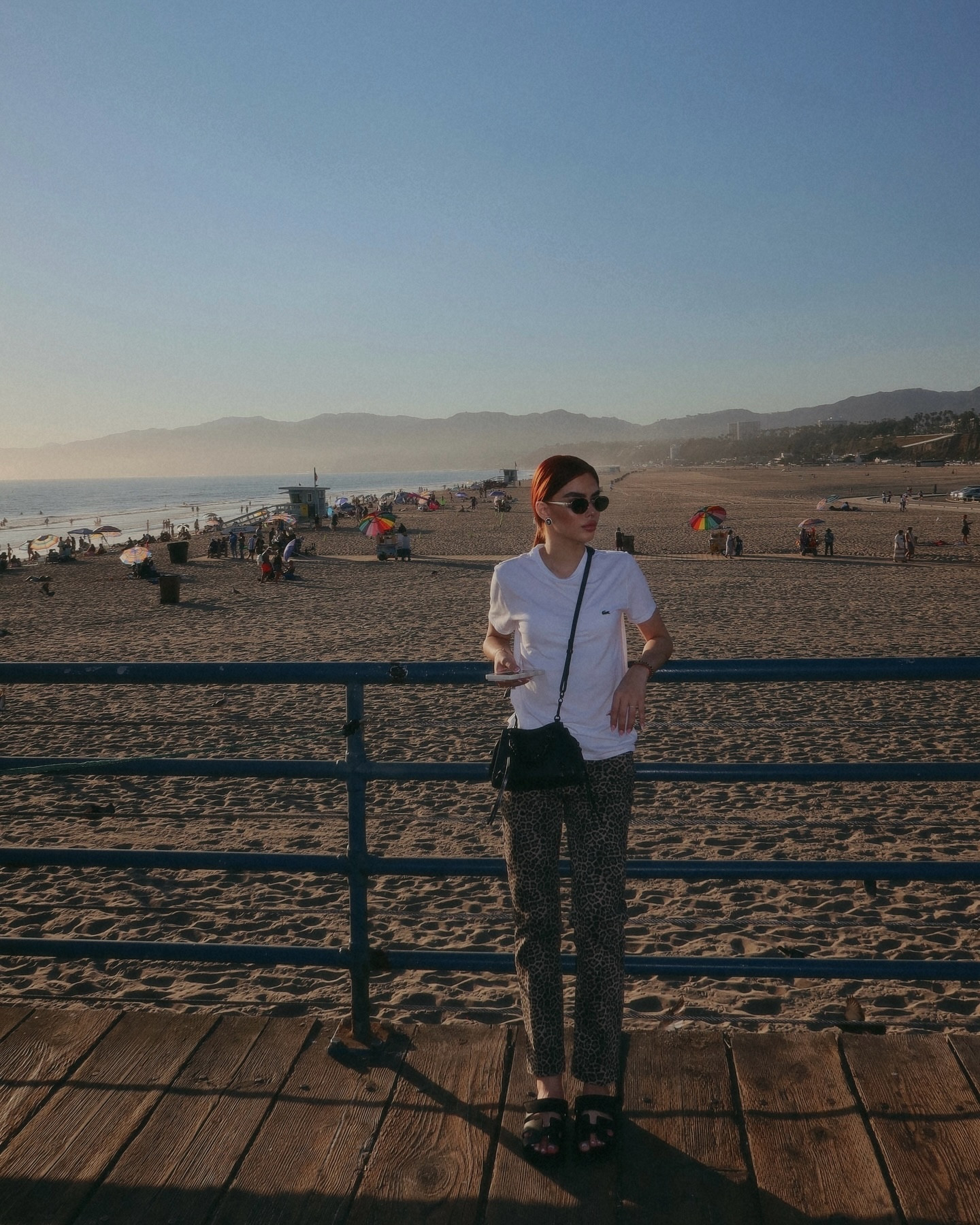 🎡
.
.
.
#cooperhair #sunset #pier #santamonicapier #pacificpark #lioness #celine #balenciga