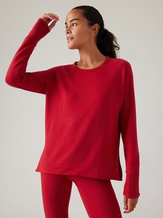Coaster Luxe Recover Sweatshirt | Athleta Canada