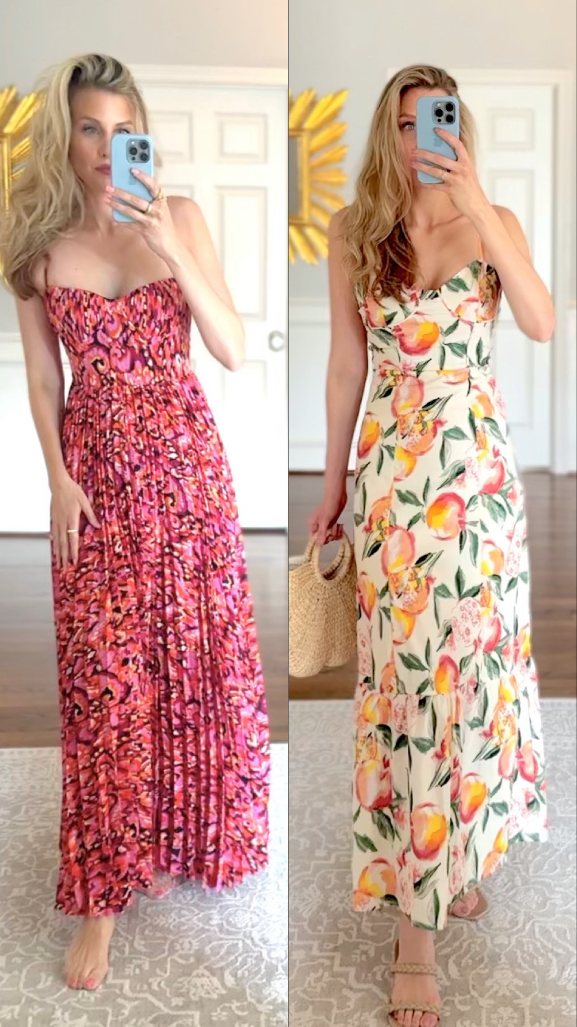 Stunning maxi dresses! I’m 5’7 wearing a size xsmall in both  

#LTKParties #LTKWedding #LTKSeasonal