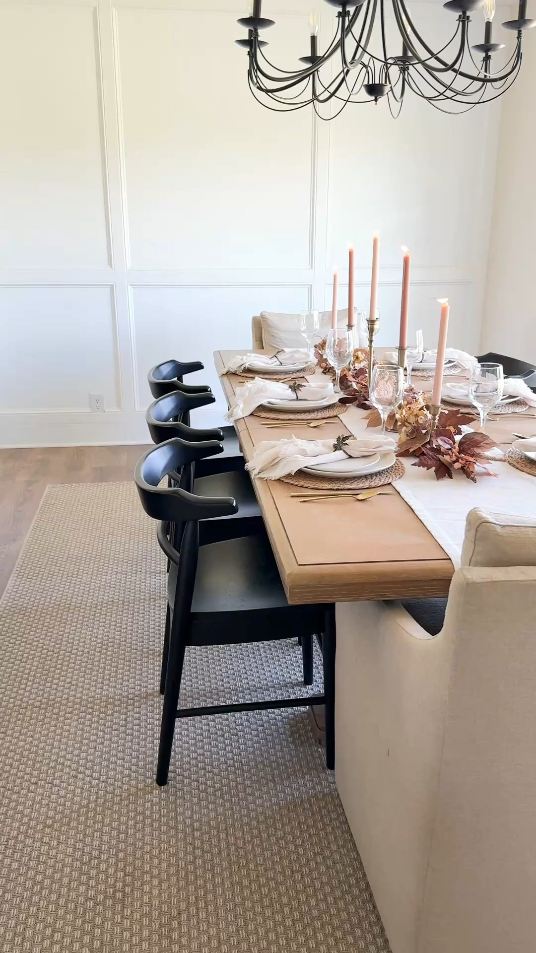 Fall table inspo, love both of these dining chairs!

#LTKSeasonal #LTKSaleAlert #LTKHome