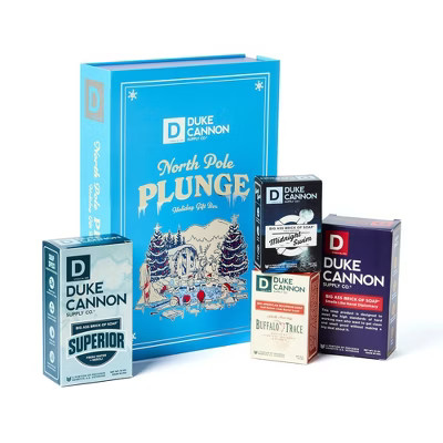 Duke Cannon Supply Co. North Pole Plunge Book Bar Soap - 2.7oz | Target