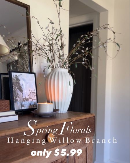 Spring florals | spring decor | home decor | vintage pine dresser | vase | kohls | pussywillow stem | candle | vintage art | Etsy | Target 

#LTKhome #LTKSpringSale #LTKfindsunder50