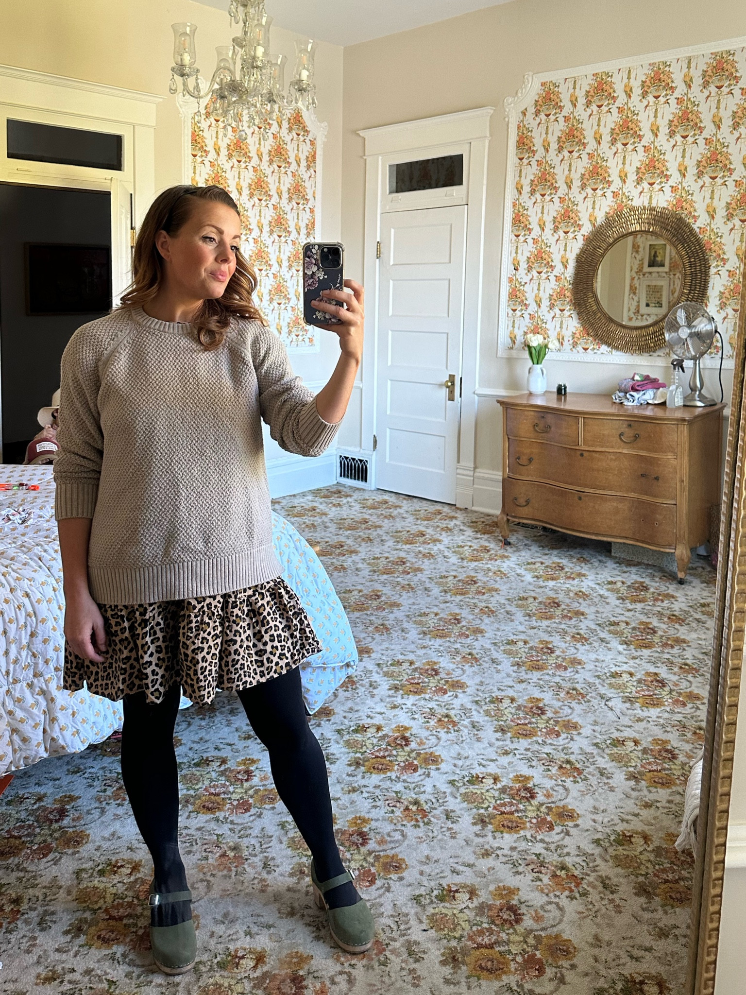 This entire outfit makes me so happy 🥰 I’m wearing a small in the sweater and a small in the dress ❤️ (everything is on sale) 

#LTKsalealert #LTKHolidaySale #LTKGiftGuide