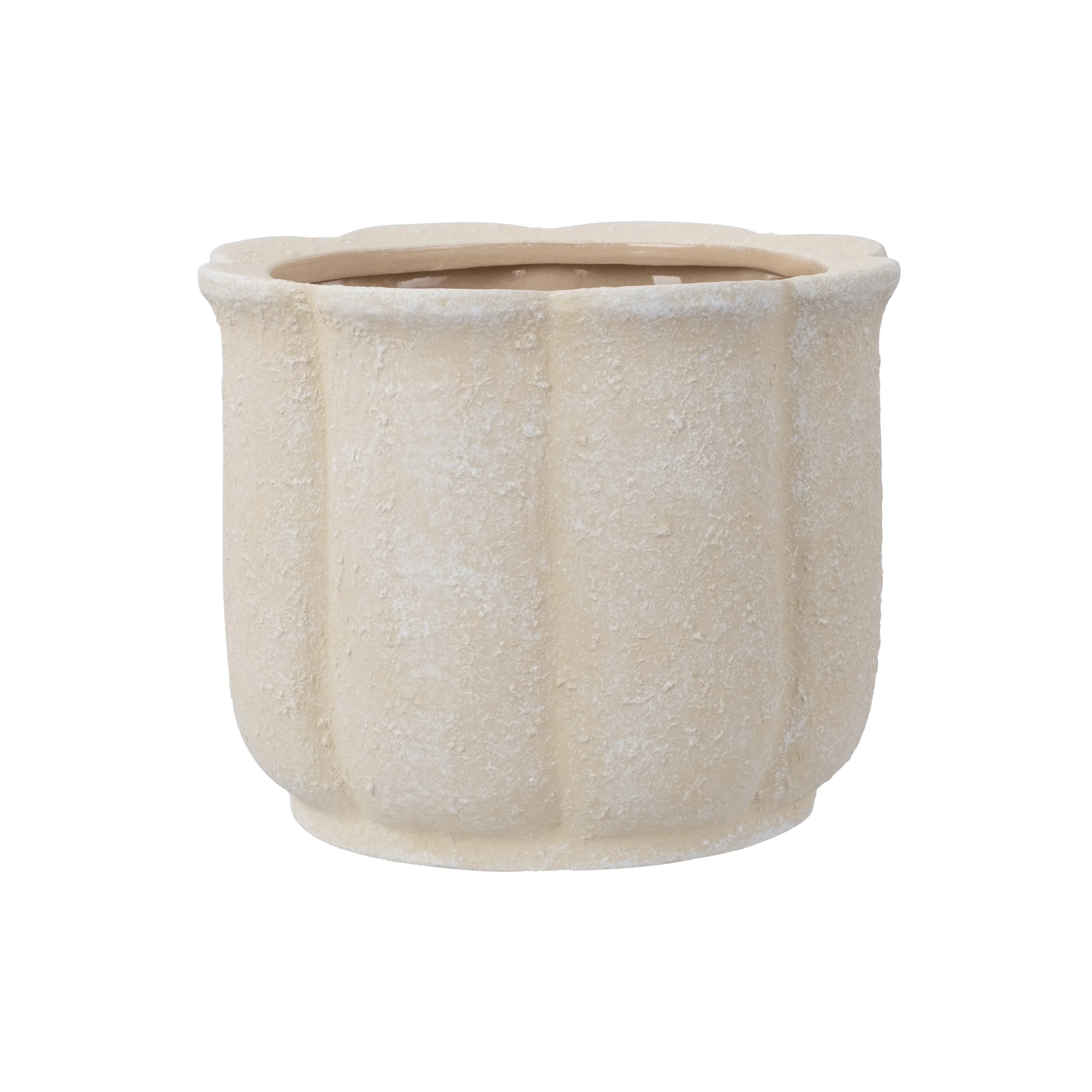 My Texas House Ceramic Flower Planter Peach 8 inch | Walmart (US)