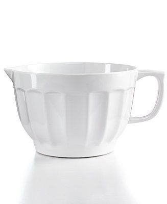 Martha Stewart Collection Melamine 4-Qt. Batter Bowl, Created for Macy's & Reviews - Kitchen Gadg... | Macys (US)