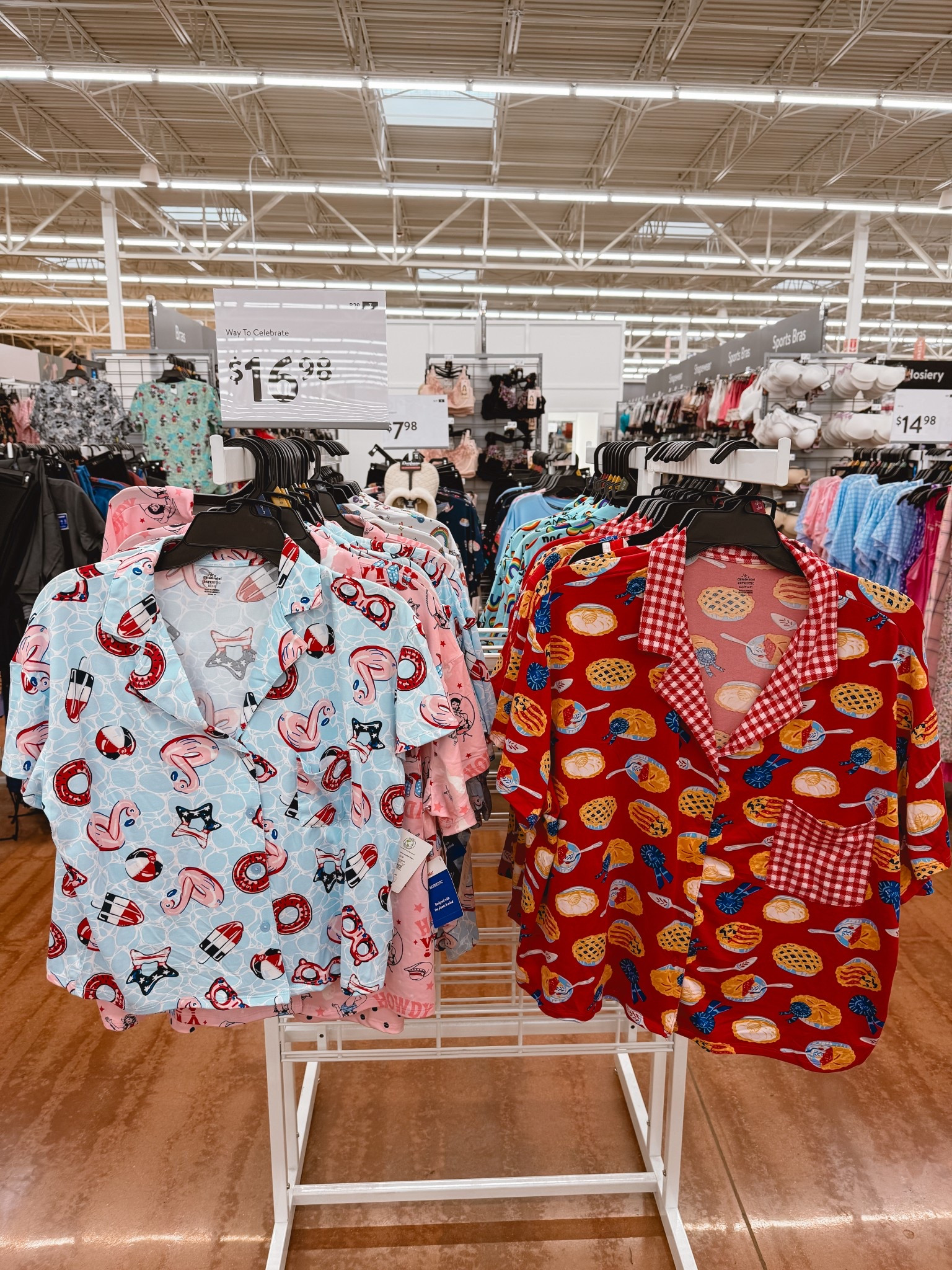 Patriotic Pajamas @ Walmart!! 🇺🇸💈🧨💙🍒🦋🫐 

#LTKSeasonal #LTKFindsUnder50