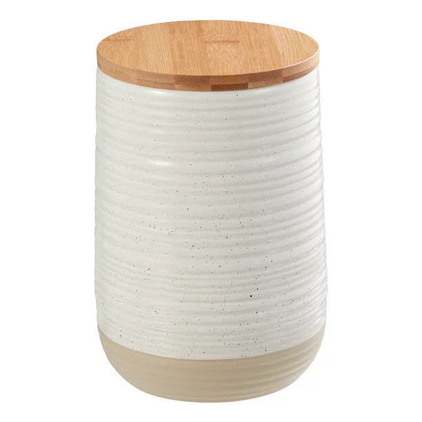 Better Homes & Gardens Abott Large Stoneware Canister - Walmart.com | Walmart (US)