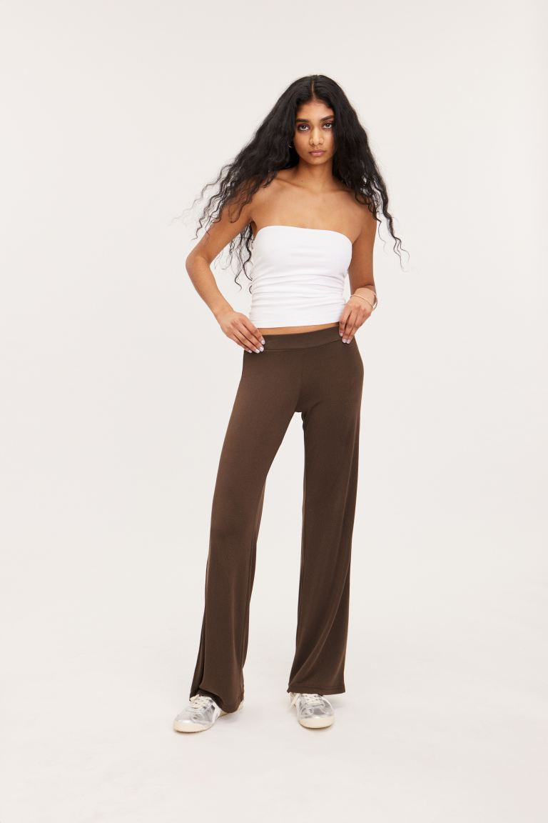Wide leg super-soft trousers | H&M (UK, MY, IN, SG, PH, TW, HK)