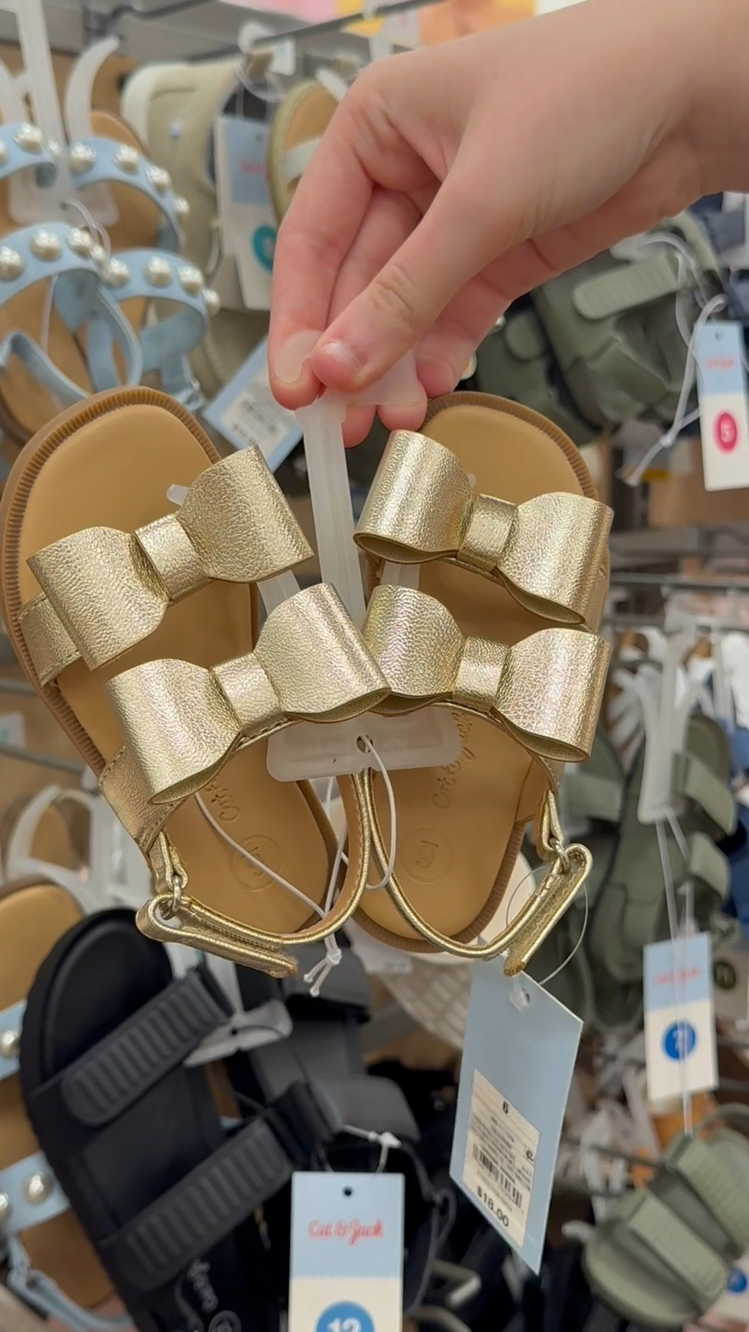 Picked up these cute shoes for Cora Kate and wanted to share Target is having 20% off sandals for all right now! 

#sale #babyshoes #sandals #babyfinds

#LTKSummerEdit #LTKBaby #LTKSaleAlert