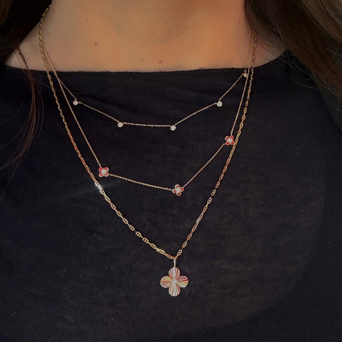 Trying out some new necklace stacks❤️

#LTKootd