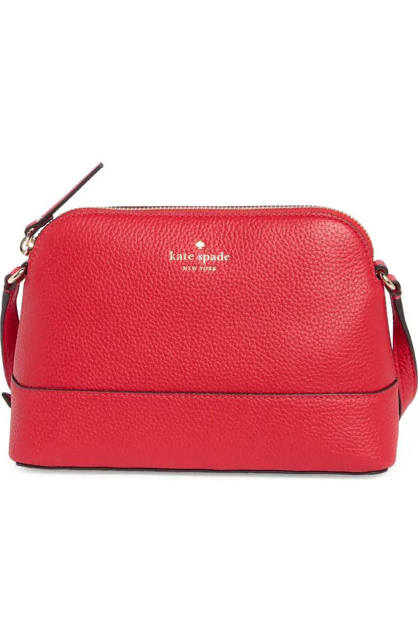 southport ave hannah leather crossbody bag | Nordstrom Rack