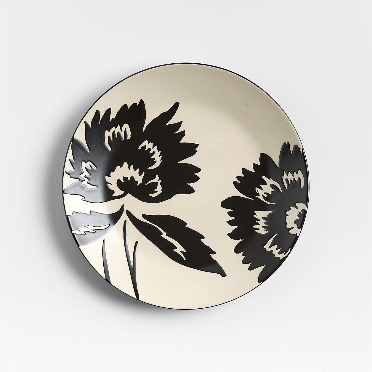 Jardin Stoneware Salad Plate + Reviews | Crate & Barrel | Crate & Barrel