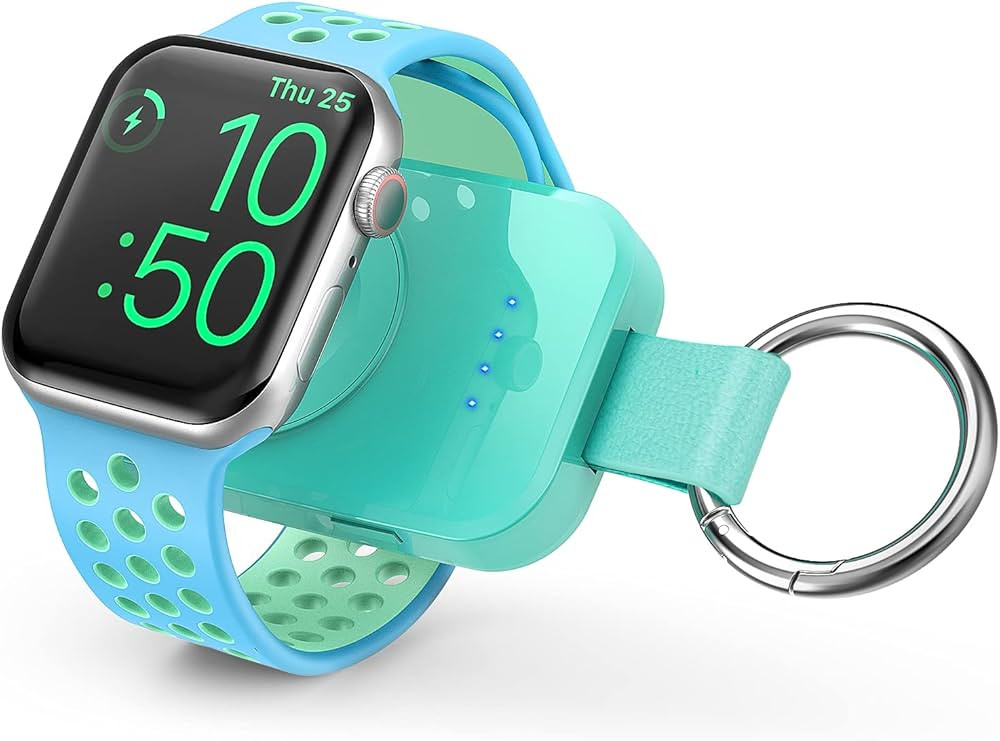 Portable Wireless Charger Compatible with Apple Watch Series 8/7/6/5/4/3/2/SE,41/45/44/42/40/38mm... | Amazon (US)