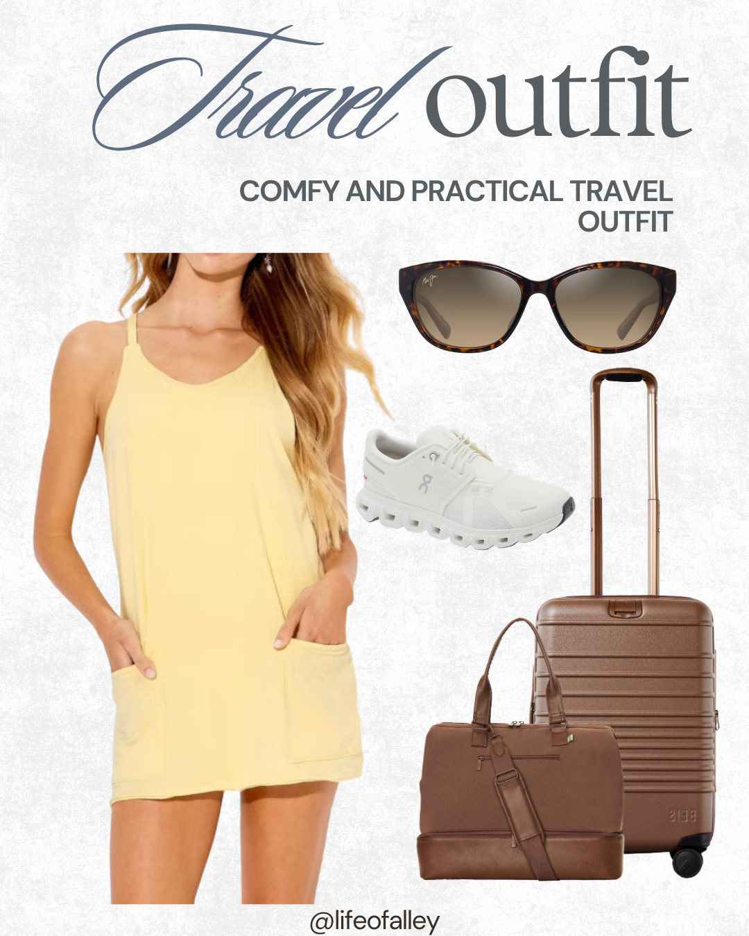 Travel outfit! Cute romper comes in multiple colors. 

 #LTKmomlife #LTKOver40 #LTKTravel