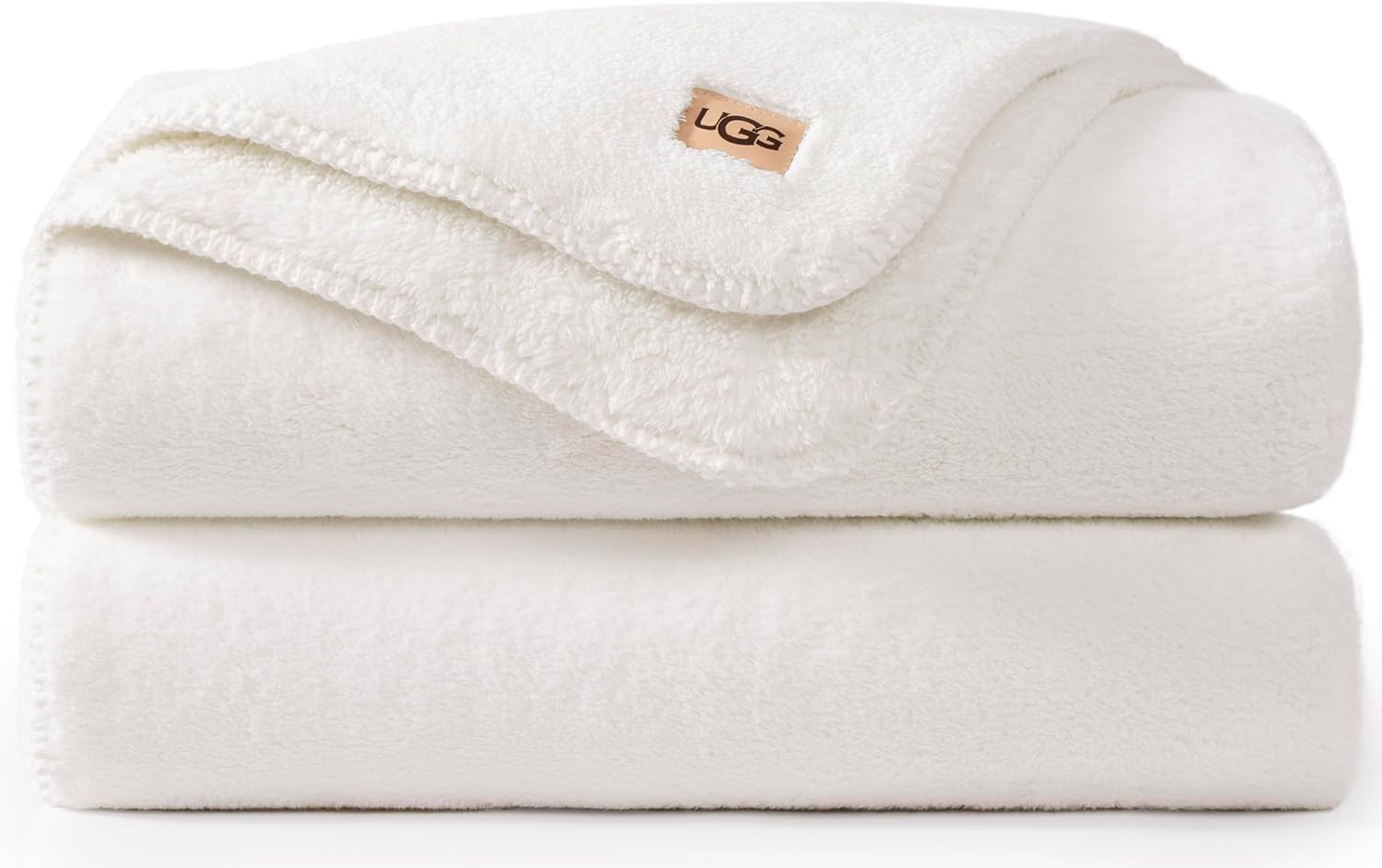 UGG Whitecap Plush Throw Blanket Fleece Lightweight Soft Cozy Throw for Couch or Bed Luxury Home ... | Amazon (US)