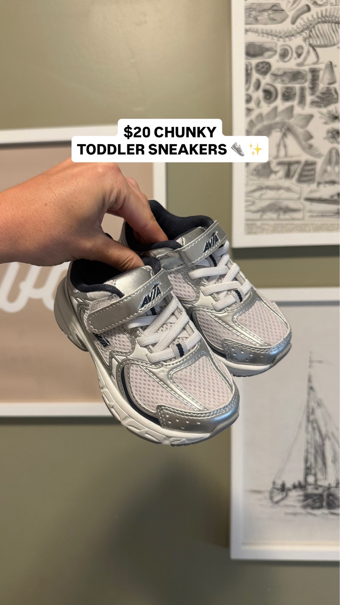The cutest toddler sneakers for $20! Comes in so many different colors too!

#LTKmomlife #LTKBaby #LTKKids