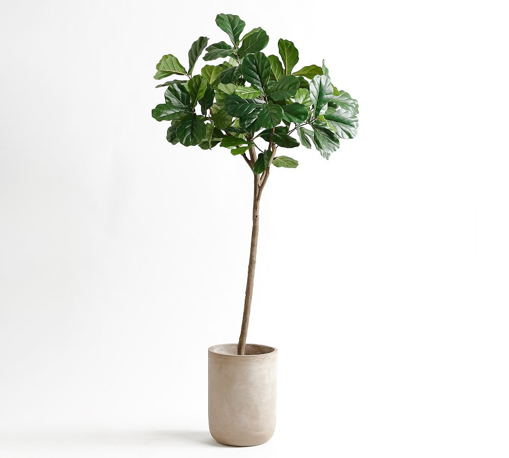 Faux Potted Fiddle Leaf Fig Tree | Pottery Barn (US)