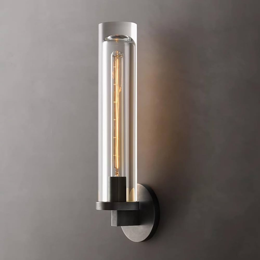 Brass Wall Sconces Lights Indoors Gold Bathroom Wall Sconces, Elevate Your Indoor Spaces with Cry... | Amazon (US)