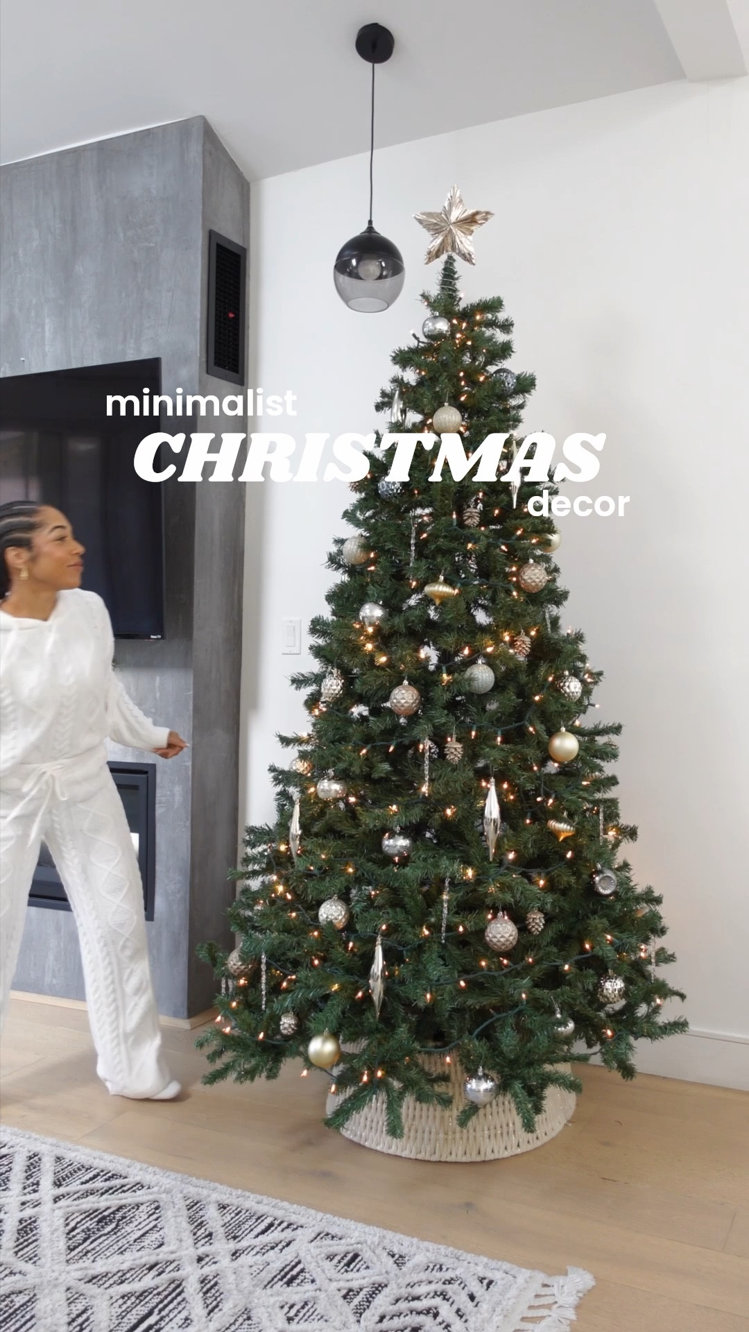 Minimalist Christmas decor you can use over and over (most are last year’s buys) 🎄 Christmas tree has been rocking since 2018 and I still love it! (7.5 ft)

#LTKHoliday #LTKHome #LTKFindsUnder100