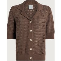 Ellie Knit Shirt | Varley US, Chocolate Chip / XL | Varley US