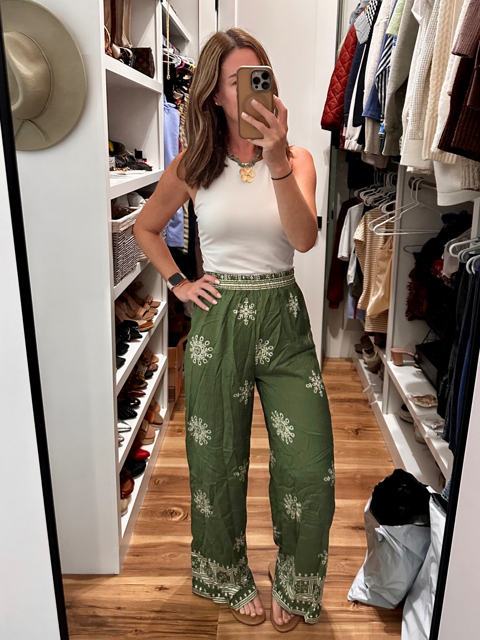 $10 bohemian pants for summer

#LTKootd
