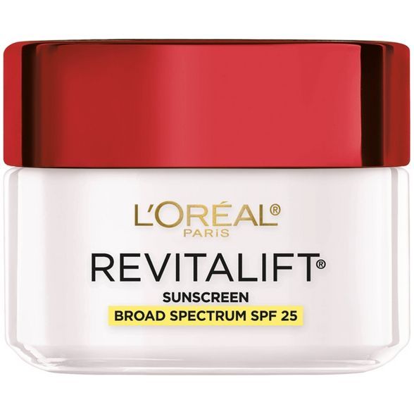 L'Oreal Paris Revitalift Anti-Wrinkle + Firming Day Cream SPF 25 - 1.7oz | Target