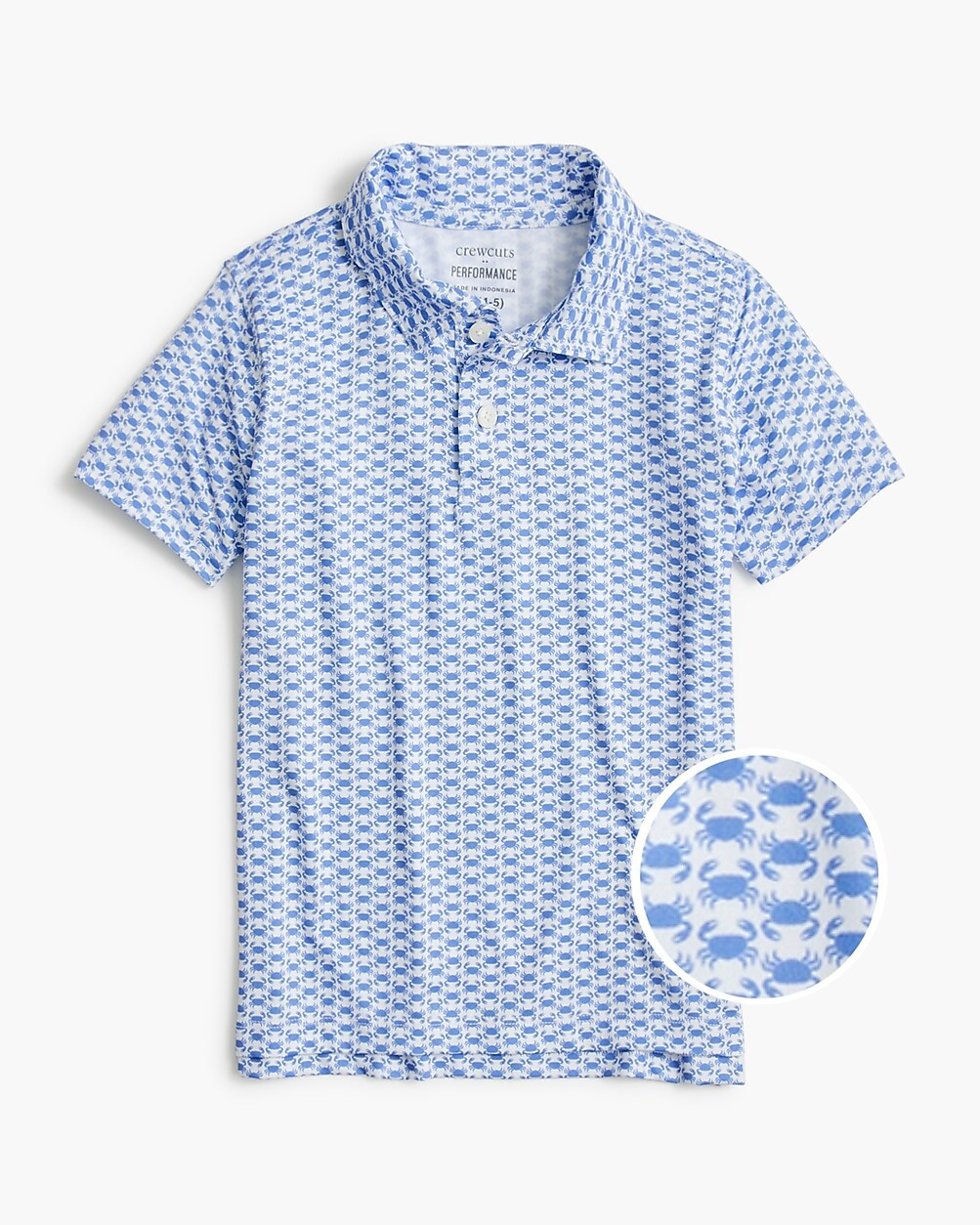 Boys' printed performance polo shirt | J.Crew Factory