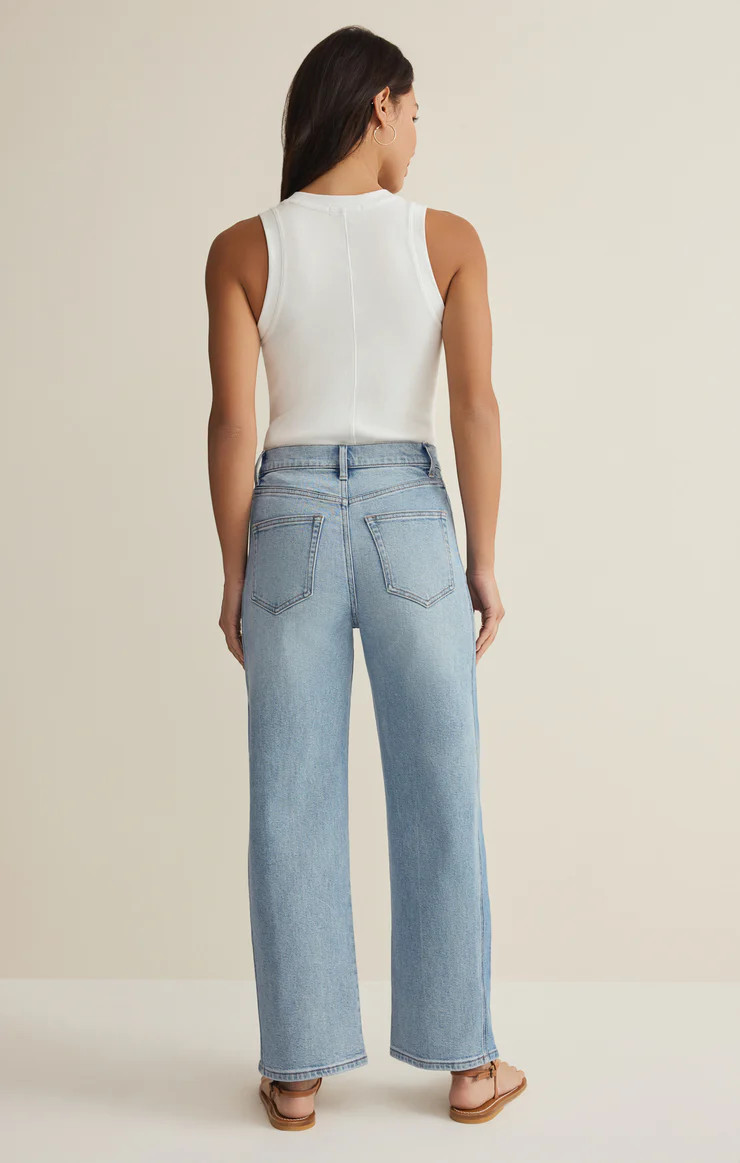 Luna Stretch Denim Crop Pant | Z Supply