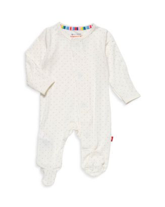Unisex Pin Dot Footie - Baby | Bloomingdale's (US)