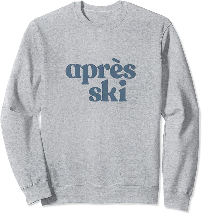 Après Ski Retro Winter Sports Sweatshirt | Amazon (US)