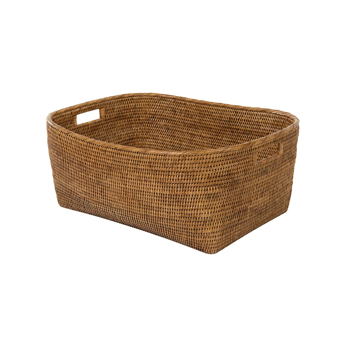 Beachcrest Home\u2122 Everard Rattan Decorative Basket | Wayfair North America