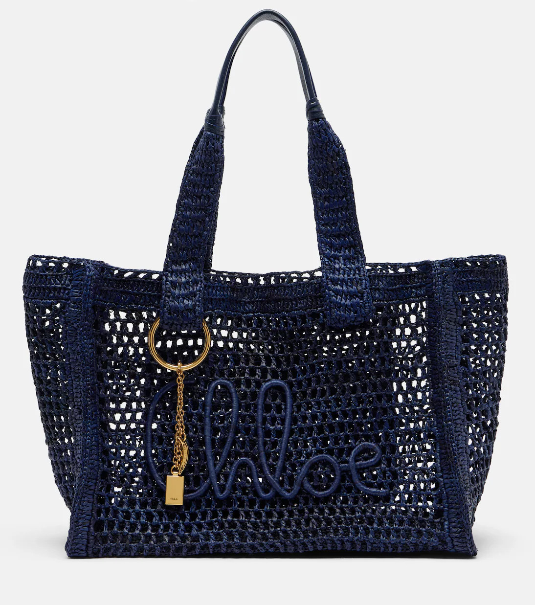 Cabas Summer Banana East-West en raphia | Mytheresa (FR)