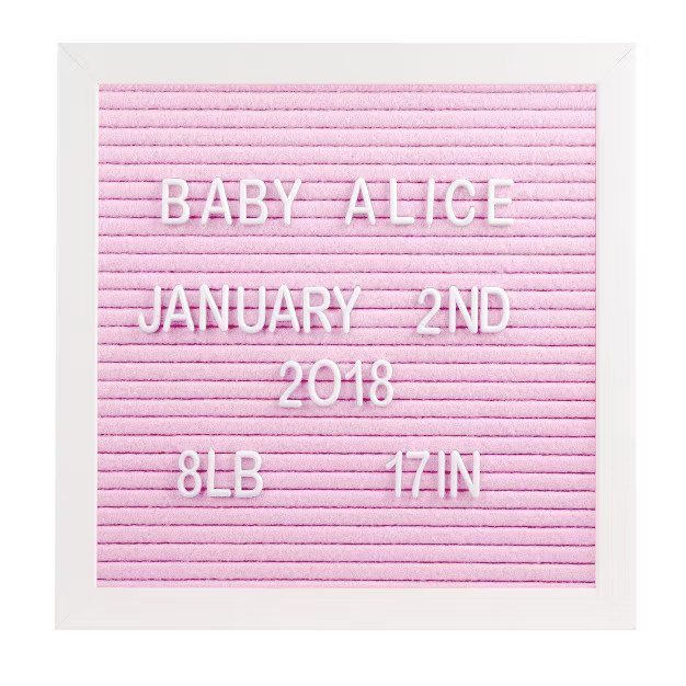 Pearhead Letterboard Wall Sign Panel | Target