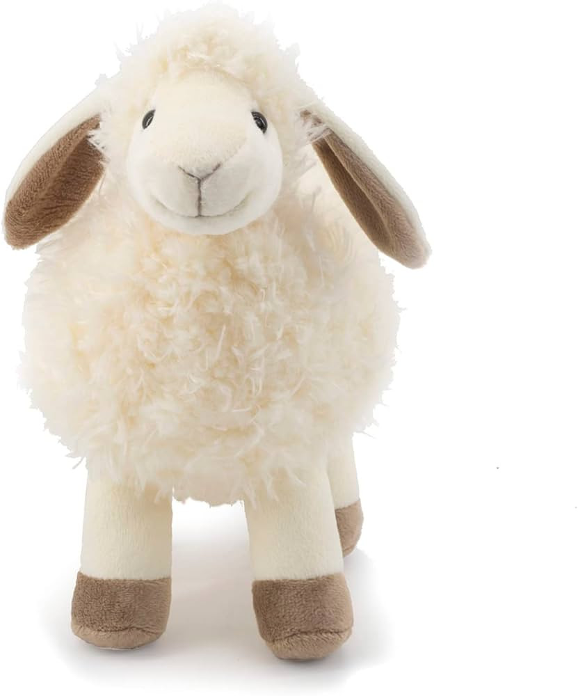 8.5" White/Cream Sheep Stuffed Animals for Boys and Girls,Soft and Adorable Lamb Plush Toys for N... | Amazon (US)
