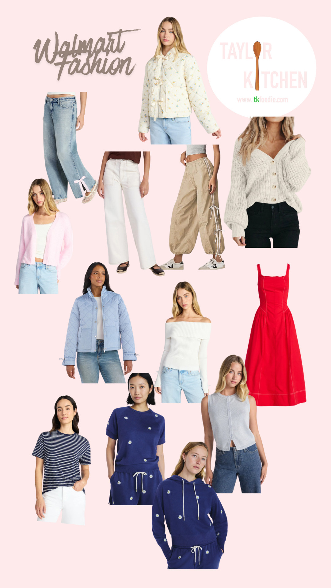 Easy new spring fashion from Walmart at great prices.  I'm loving the bow detail on jackets, sweaters & even jeans.  How cute 🥰

Check out my favorites here on my LTK 

 #LTKootd #LTKSaleAlert