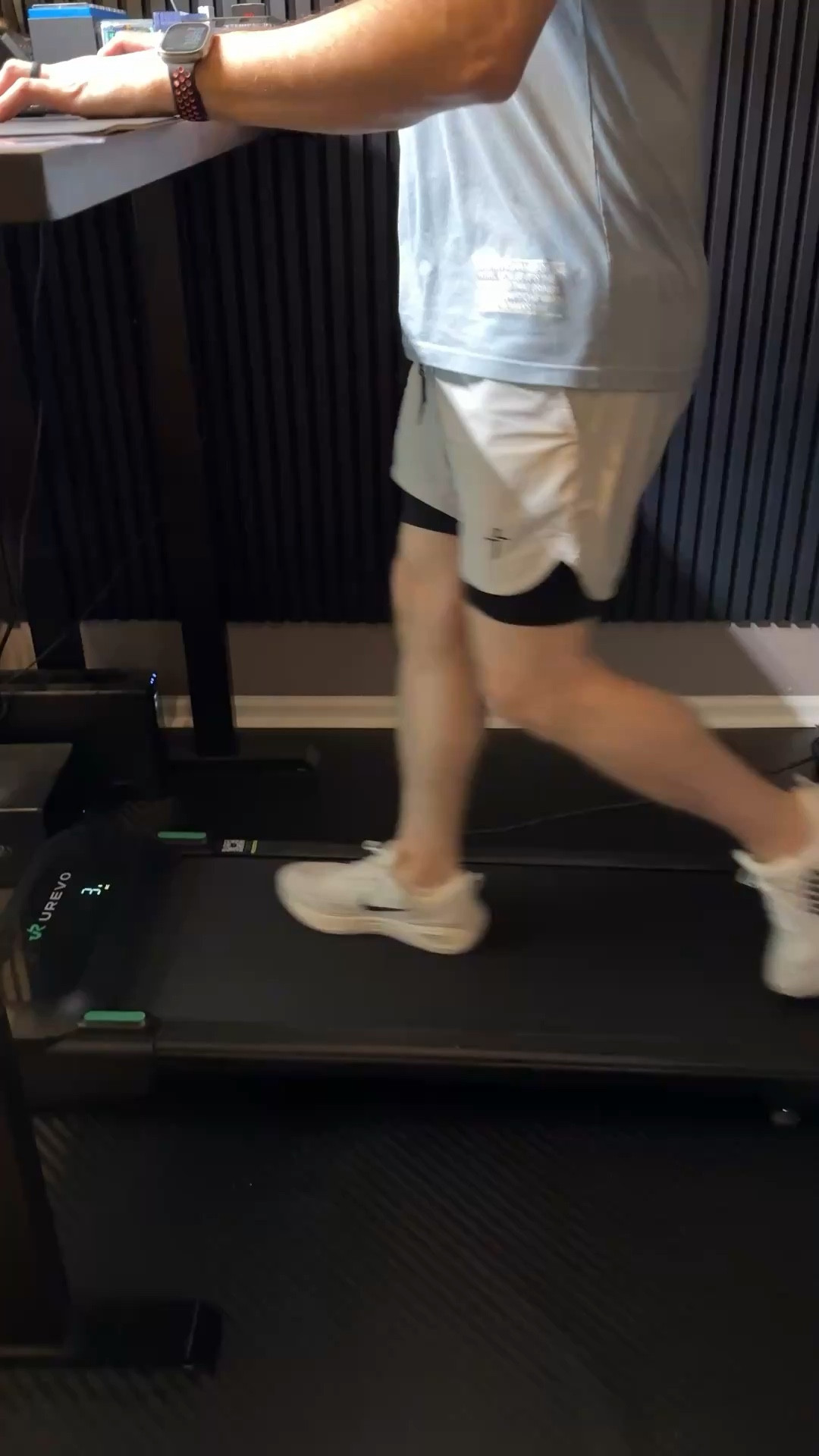 My husband loves this small treadmill. It works perfectly for his standing desk. It also stands on its side for easy storage  

#LTKHome #LTKMens #LTKfitnessgoals