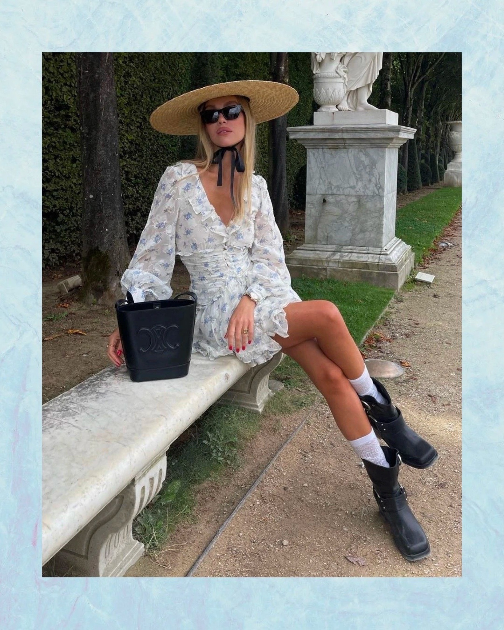 This Simple Styling Hack Will Take Your Floral Dresses Into Fall - While the prospect of #sweater weather is enticing, there’s an element of wistfulness that accompanies stashing away our beloved summer mini #dresses. Luckily, we’ve unearthed a styling secret that can stretch the lifespan of your favorite floral frock. No matter how delicate, the ticket to seamless transition lies in embracing the darker, edgier side of accessories. From structured #totes with an attitude to chunky moto #boots that scream rebellion, you can promenade into the next season with confidence. // Continue reading on TheCoolHour.com

#LTKSeasonal #LTKFind #LTKstyletip
