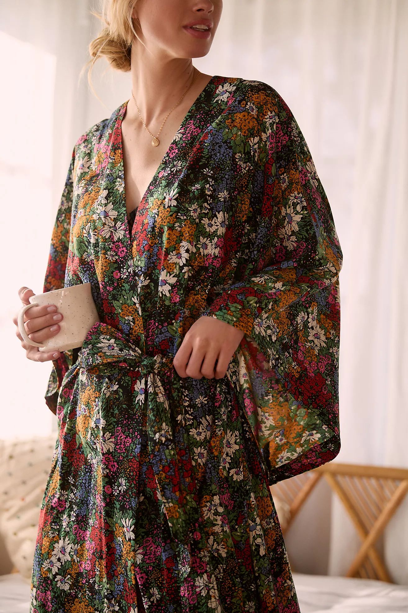 By Anthropologie Boho Femme Sleep Kimono | Anthropologie (US)