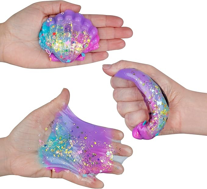 ORB Tabalicious Seashells TABA Squishy Clam Shell Toy - Squish Squeeze This Soft Sticky Clam Shel... | Amazon (US)