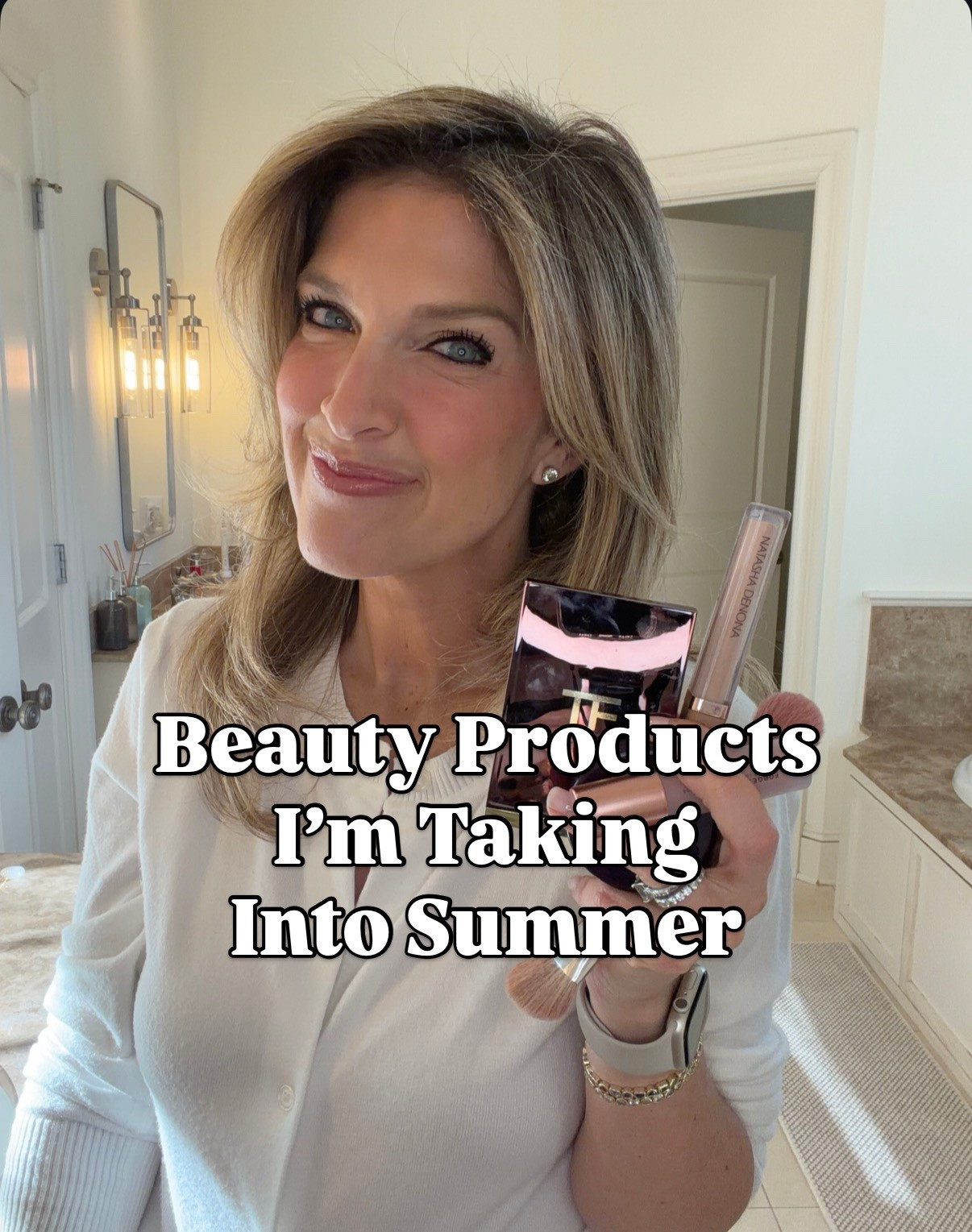 Obsessed with all of these products - and I know you will be too! Comment “SHOP” for my April Beauty Faves!

#skincare #haircare #beauty

1) Rhode Peptide Lip Boost Lip Treatment in “Sugarmint”
2) Patrick Ta Concealer in “Light Peachy Neutral 2”
3) Amazon Dual ended brushed (Makeup by Mario dupes)
4) Cyklar Body Wash in “Sacred Santal”
5) Cerave Face Wipes
6) Sarah Creal blush in “Heartbreaker”
7) Ciele SPF skin tint in shade 4
8) Unite 7 second detangler
9) Lawless gloss in “Blushed Sand”
10) Naturium Peptide Moisturizer 





#LTKmorningroutine #LTKmomlife #LTKBeauty