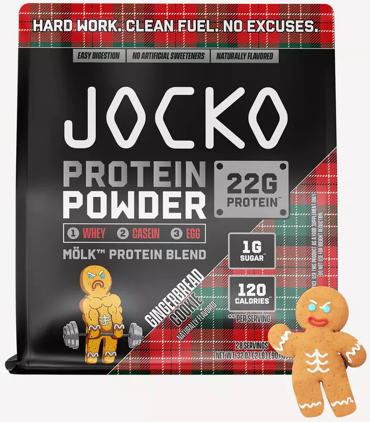JOCKO Gingerbread Cookie Molk Protein Powder – 2 lbs. | DICK'S Sporting Goods