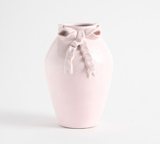LoveShackFancy Bow Vase | Pottery Barn (US)