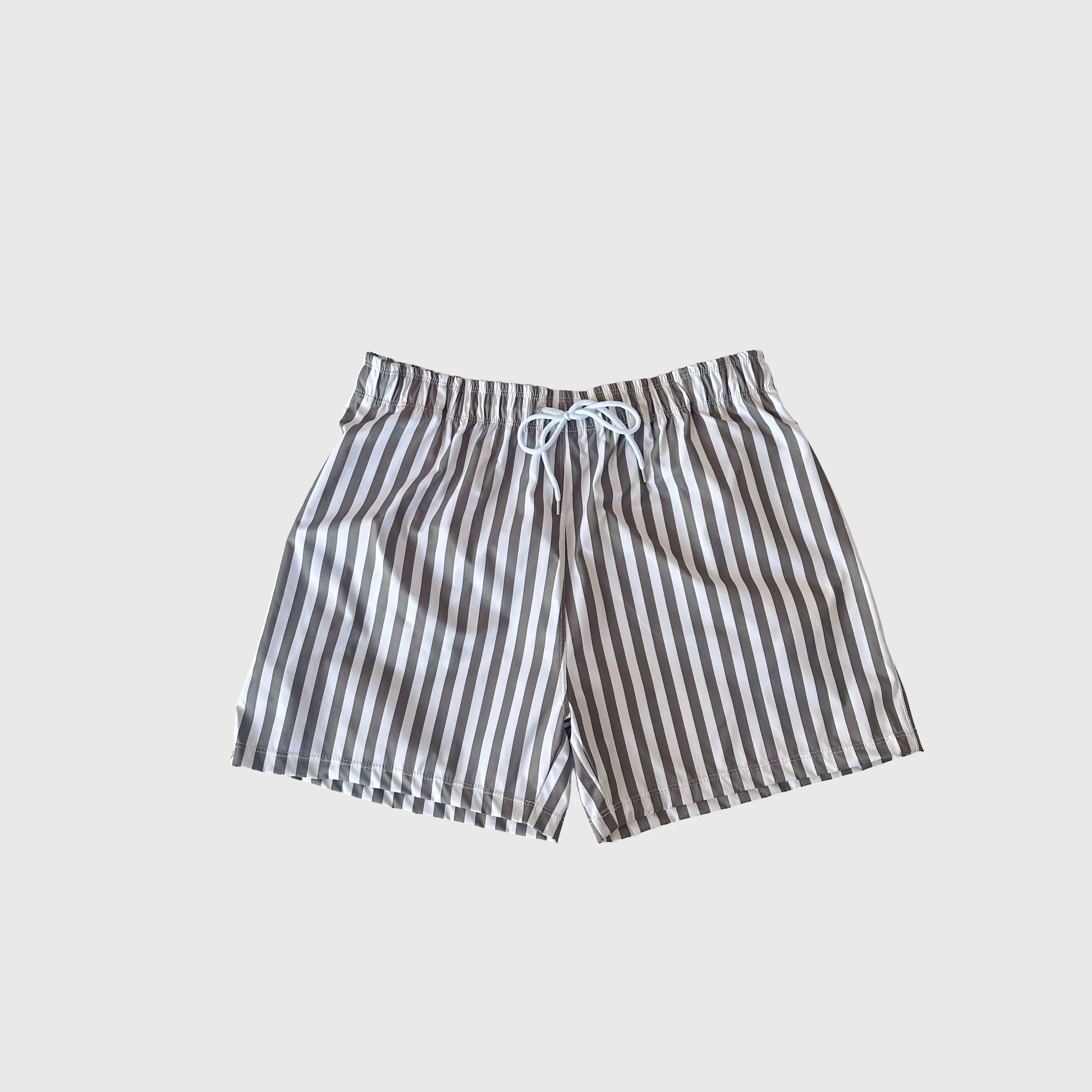 Men's Board Short | Olive Stripe | Forever French