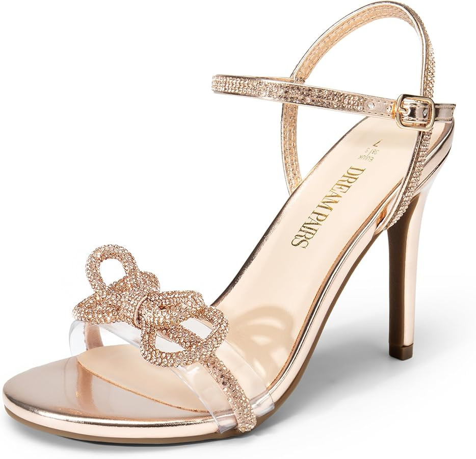 DREAM PAIRS Women's Sdhs2451wHeeled Sandal | Amazon (UK)