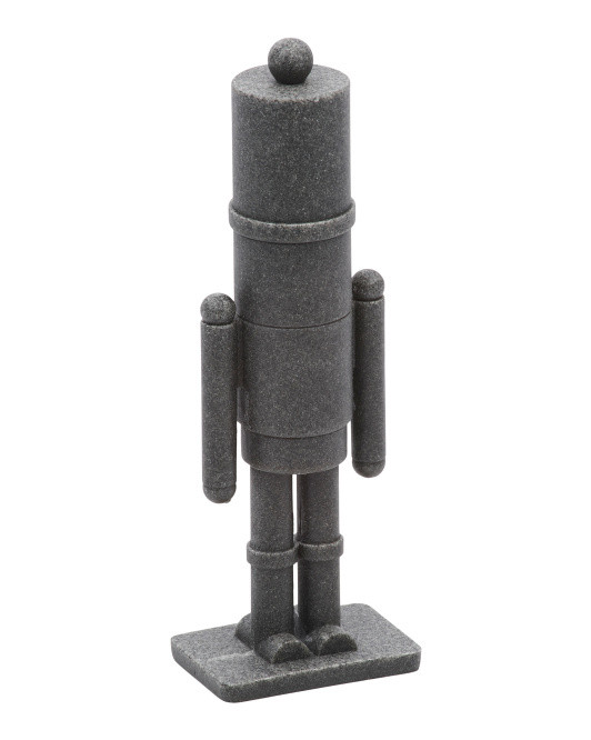 9in Stone Look Nutcracker | Pillows & Decor | Marshalls | Marshalls