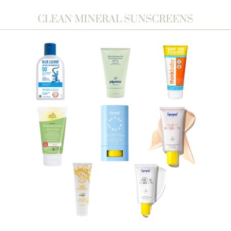 My current list of clean mineral sunscreen. 

#LTKbeauty #LTKfamily #LTKtravel