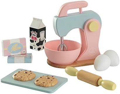 KidKraft Children's Baking Set - Pastel Role Play Toys for The Kitchen | Amazon (US)
