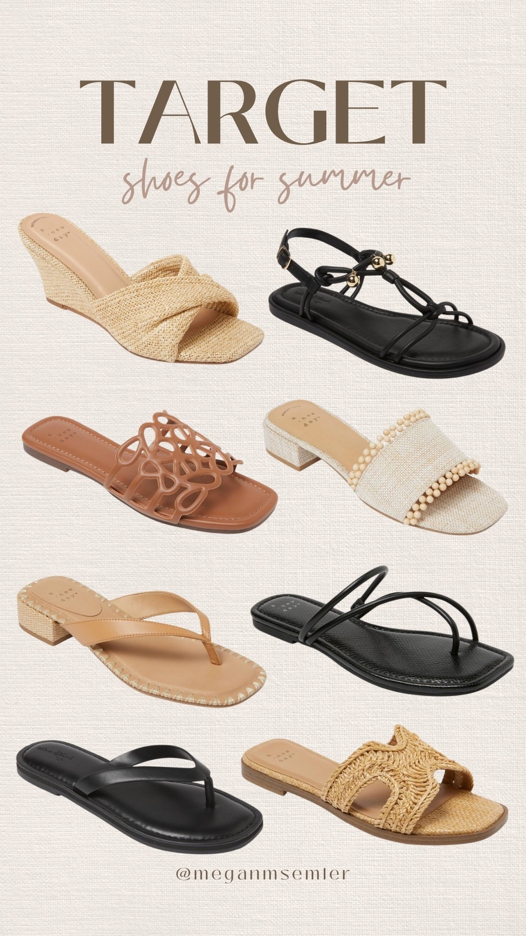 Target shoes for summer

#LTKgrwm #LTKootd #LTKSeasonal