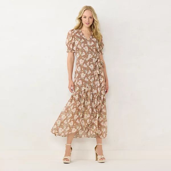 Women's LC Lauren Conrad High Low Wrap Maxi Dress | Kohl's