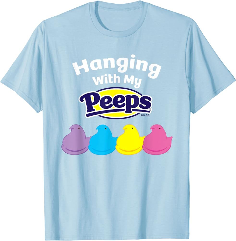 Peeps Easter Hanging With My Peeps T-Shirt | Amazon (US)